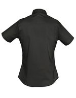SOL´S Popeline-Bluse Escape Kurzarm Slim-Schnitt, Black XS, L620 – Bild 4