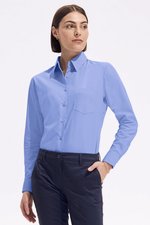 SOL´S Langarm-Popeline-Bluse Executive mit Brusttasche, Black XS, L621 – Bild 1