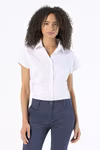 SOL´S Stretch-Bluse Excess mit Knopfleiste für Damen, Black XL, L630 – Bild 2