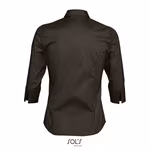 SOL´S Camicetta stretch con maniche 3/4 da Donna, Bright Sky S, L631 – immagine 4