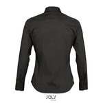 SOL´S Figurbetontes Langarmhemd Slim-Fit Baumwolle, White 3XL, L634 – Bild 4