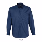 SOL'S Cotton Twill Shirt with Chest Pocket, Beige S, L645 – image 3