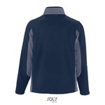 SOL´S Fleecejacke Nordic mit Stehkragen, Black/Medium Grey (Solid) S, L707 – Bild 4