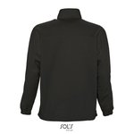 SOL´S Half-Zip Fleece Pullover mit Kordelzug, Black S, L740 – Bild 4