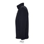 SOL´S Half-Zip Fleece Pullover mit Kordelzug, Black S, L740 – Bild 5