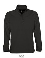 SOL´S Half-Zip Fleece Pullover mit Kordelzug, Black S, L740 – Bild 2