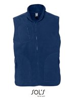 SOL´S Fleece Weste Norway mit Reißverschlusstaschen, Orange M, L741 – Navy
