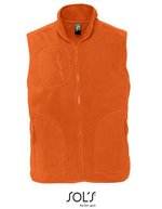 SOL´S Fleece Weste Norway mit Reißverschlusstaschen, Orange M, L741 – Orange