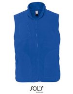 SOL´S Fleece Weste Norway mit Reißverschlusstaschen, Orange M, L741 – Royal Blue 241