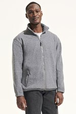 SOL´S Fleecejacke North mit Stehkragen, Neon Orange L, L742 – Bild 1