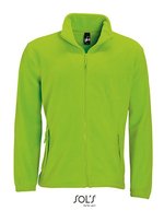 SOL´S Fleecejacke North mit Stehkragen, Neon Orange L, L742 – Lime