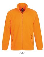 SOL´S Fleecejacke North mit Stehkragen, Neon Orange L, L742 – Neon Orange