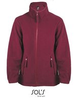 Kids´ Fleecejacket North – Burgundy