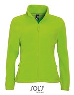 SOL´S Fleece Jacke mit Stehkragen für Damen, Aqua XL, L745 – Lime