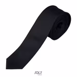 SOL'S Slim Tie Gatsby Necktie made of Satin, Black 152 x 5 cm, L821 – image 3