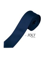 SOL´S Slim Tie Gatsby Krawatte aus Satin, Black 152 x 5 cm, L821 – French Navy