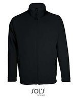 SOL´S Kurz geschnittene Fleecejacke mit Reißverschluss, Black S, L827 – Bild 1