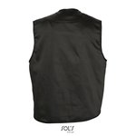 SOL´S Reporter Jacke Wild mit 9 Taschen, Black S, L836 – Bild 4
