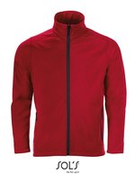 SOL´S Softshell-Jacke mit Reißverschlusstaschen für Herren – Pepper Red