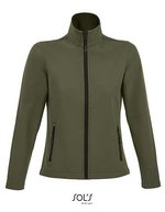 SOL´S Softshell-Jacke Race mit Taschen für Damen, Army S, L838 – Bild 2