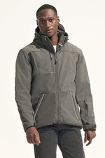 SOL´S Softshelljacke mit abnehmbarer Kapuze für Herren, Black S, L843 – Bild 1