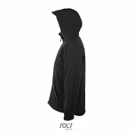 SOL´S Softshelljacke mit abnehmbarer Kapuze für Herren, Black S, L843 – Bild 5