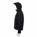 SOL´S Giacca Softshell con Cappuccio e tasche da Donna, French Navy S, L844 – immagine 5