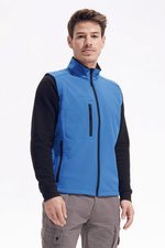 SOL´S Softshell Weste wasserdicht atmungsaktiv für Herren, Army S, L846 – Bild 1