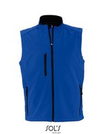 SOL´S Softshell Weste wasserdicht atmungsaktiv für Herren, Army S, L846 – Royal Blue 241