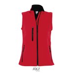 SOL´S Softshell Weste mit Kordelzug für Damen, Army S, L847 – Bild 3