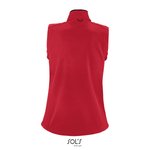 SOL´S Softshell Weste mit Kordelzug für Damen, Army S, L847 – Bild 4