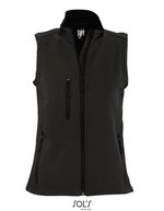 SOL´S Softshell Weste mit Kordelzug für Damen, Army S, L847 – Noir