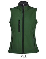 SOL´S Softshell Weste mit Kordelzug für Damen, Army S, L847 – Vert bouteille