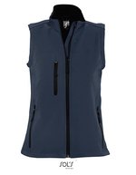 SOL´S Softshell Weste mit Kordelzug für Damen, Army S, L847 – Marine francais