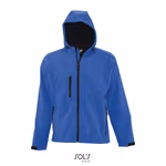 SOL´S Giacca Softshell con Cappuccio da Uomo, Pepper Red L, L848 – immagine 3