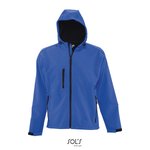 SOL´S Softshell-Jacke mit Kapuze für Herren, Black S, L848 – Bild 3