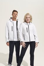 SOL´S Softshell-Jacke mit Kapuze Replay für Damen, Black S, L849 – Bild 1