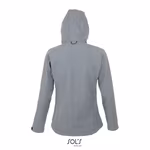 SOL´S Giacca Softshell con Cappuccio Replay da Donna, Pepper Red L, L849 – immagine 4