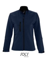 SOL´S Softshell-Jacke Roxy mit Taschen für Damen, Abyss Blue S, L863 – Bleu abyssal