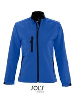 SOL´S Softshell-Jacke Roxy mit Taschen für Damen, Abyss Blue S, L863 – Bleu royal 241