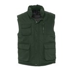 SOL´S Wattierte Herren Weste mit Taschen, Black M, L865 – Bild 3