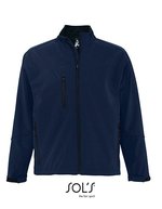 SOL´S Wasserdichte Softshell-Jacke mit Taschen, Abyss Blue S, L866 – Abyss Blue