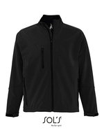 SOL´S Wasserdichte Softshell-Jacke mit Taschen, Abyss Blue S, L866 – Black