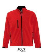 SOL´S Wasserdichte Softshell-Jacke mit Taschen, Abyss Blue S, L866 – Pepper Red