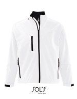 SOL´S Wasserdichte Softshell-Jacke mit Taschen, Abyss Blue S, L866 – White