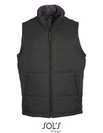 SOL´S Wasserabweisender Bodywarmer mit Taschen, Black XL, L868 – Charcoal Grey (Solid)