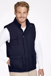 SOL´S Ripstop Bodywarmer Wells con fodera in pile, Black S, L869 – Charcoal Grey (Solid)