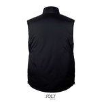 SOL´S Ripstop Bodywarmer Wells mit Fleece-Futter, Black S, L869 – Bild 4
