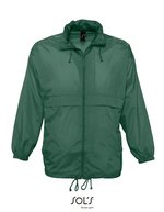 Unisex Windbreaker Surf Jacket – Forest Green