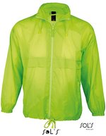 Unisex Windbreaker Surf Jacket – Neon Lime